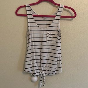 Charlotte Russe Tied Tank Top
